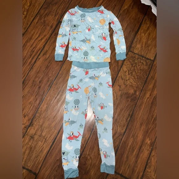 Little Sleepies OG Flyaway Airplanes 4t - Picture 3 of 7